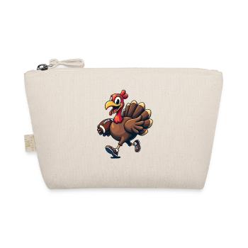 Thanksgiving Football Truthahn - Bio-Täschchen - Natur - Vorne