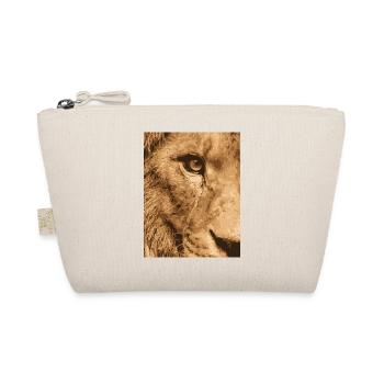 115304478_156230401_Lion_eye - Bio-Täschchen - Natur - Vorne