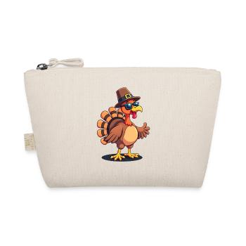 Thanksgiving Drôle Dinde de Thanksgiving - Trousse biologique - nature - Devant