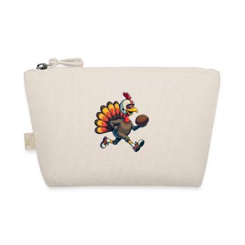 Thanksgiving Football Truthahn - Bio-Täschchen - Natur - Vorne
