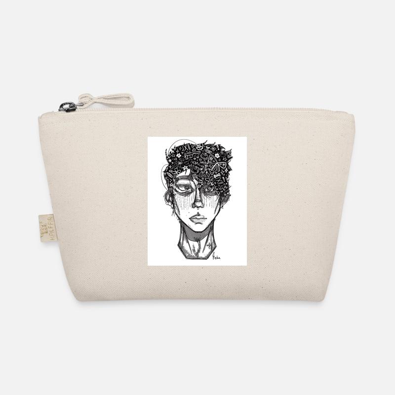Doodle The Face Bio-Täschchen