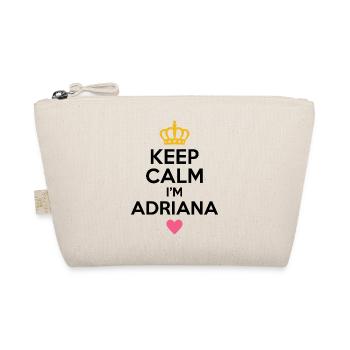 Reste calme Adriana Heart - Trousse biologique - nature - Devant