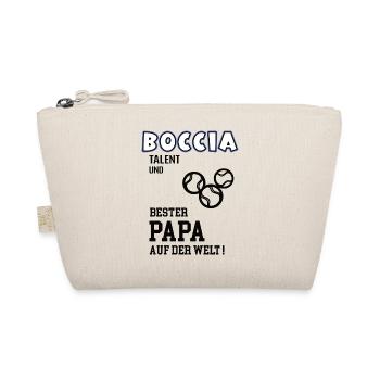 Joueur de boccia Joueur de boccia Papa Père Mari - Trousse biologique - nature - Devant