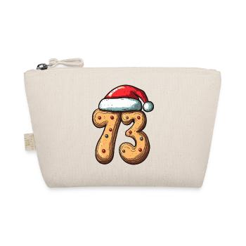 73 Number Cookie Christmas - Organic Pouch - nature - Front