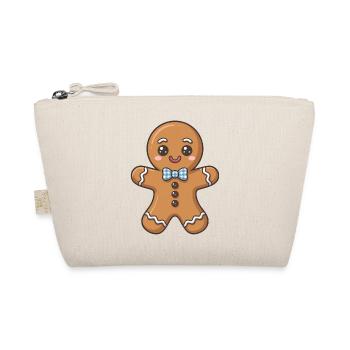 Gingerbread man - Organic Pouch - nature - Front