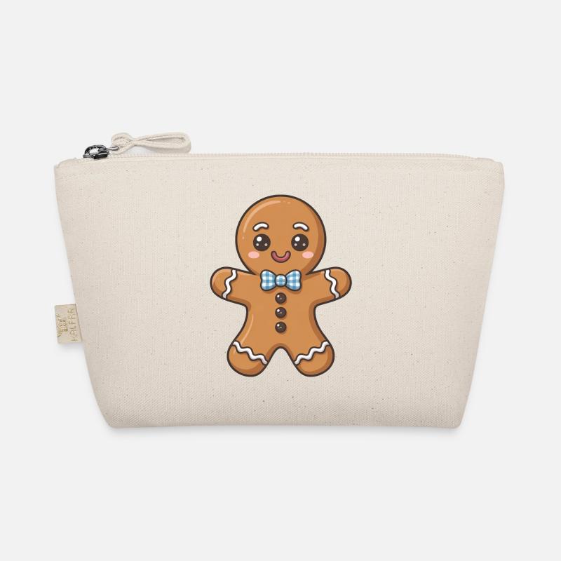 Gingerbread man Organic Pouch