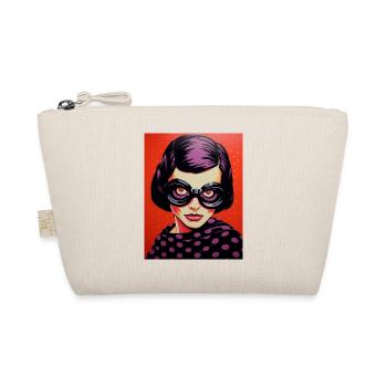 Diva des lunettes PopArt - Trousse biologique - nature - Devant