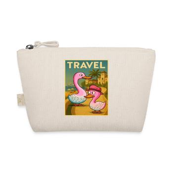 Ducks and Geese Traveling Poster - Organic Pouch - nature - Front