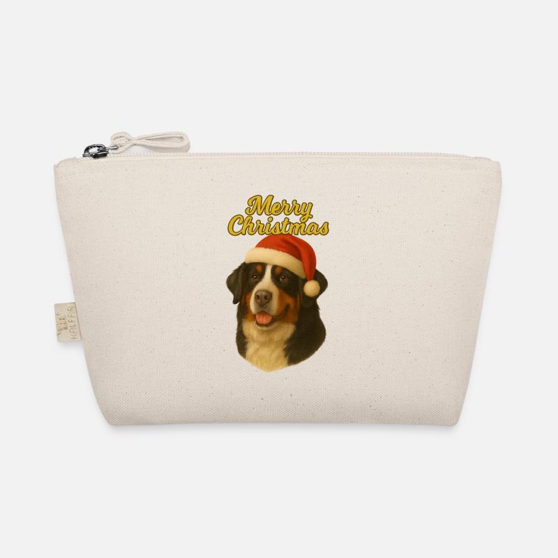 Pull de Noël joyeux chien de montagne bernois Trousse biologique