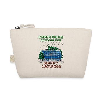 Christmas Camping - Organic Pouch - nature - Front
