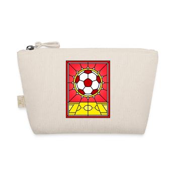 Terrain de football en vitraux - Trousse biologique - nature - Devant