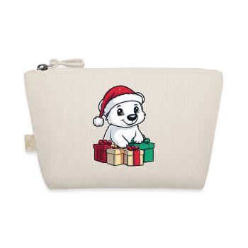 Cadeaux de Noël pour l’ours polaire Ours polaire - Trousse biologique - nature - Devant