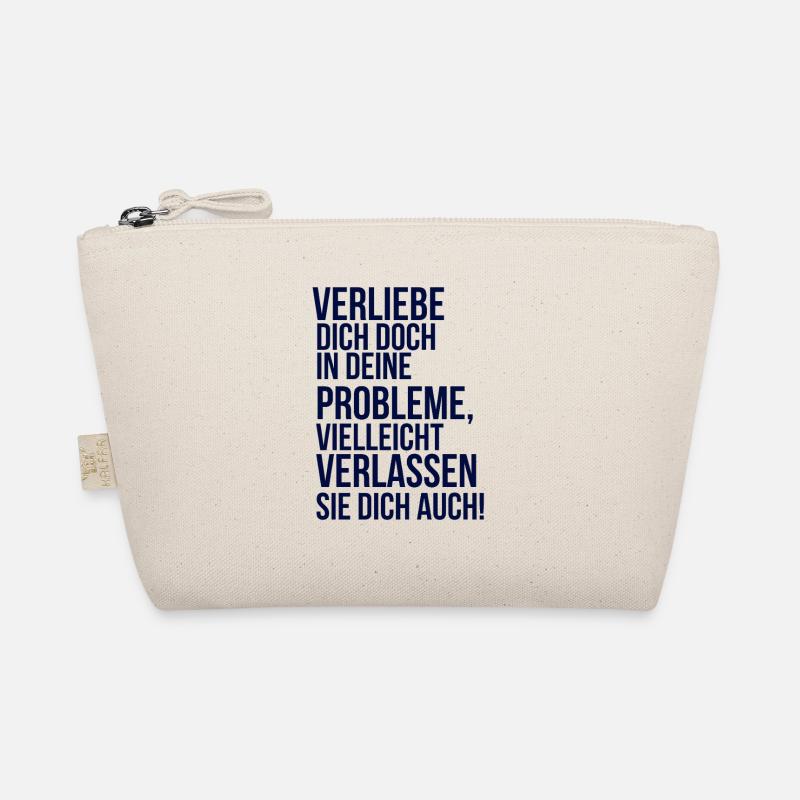  about going wild - verliebe dich in deine Problem - Bio-Täschchen - Natur