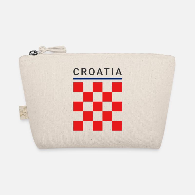 Croatia Checkerboard Organic Pouch