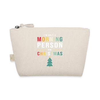 Morning grouch late riser Monday morning - Organic Pouch - nature - Front