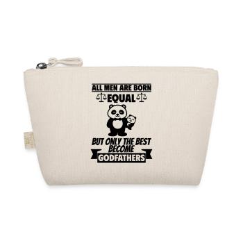 All men are born the same godfather - Organic Pouch - nature - Front