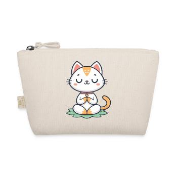 Meditativer Zen-Chat - Bio-Täschchen - Natur - Vorne