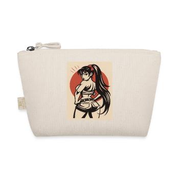 Pin-up d’une combattante - Trousse biologique - nature - Devant