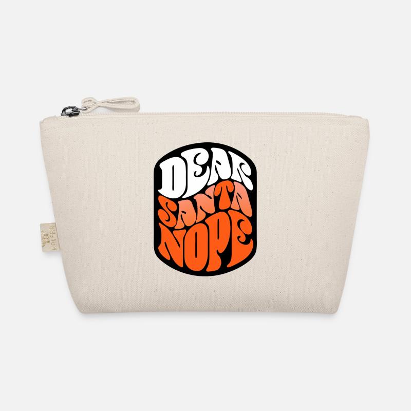 Santa Nope Psychedelic Glow Bio-Täschchen