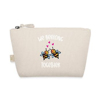 We Beelong Together - Organic Pouch - nature - Front