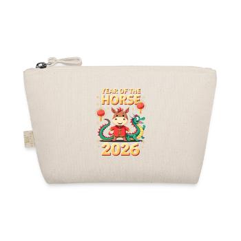 Chinese New Year Of The Horse 2026 - Organic Pouch - nature - Front