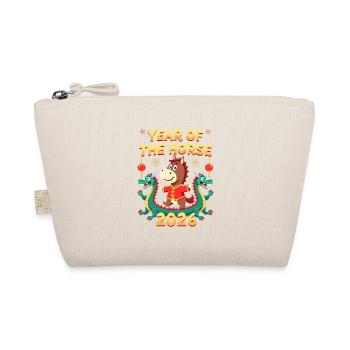 Chinese New Year Of The Horse 2026 - Organic Pouch - nature - Front