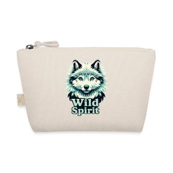 Wild Wolf Soul - Organic Pouch - nature - Front