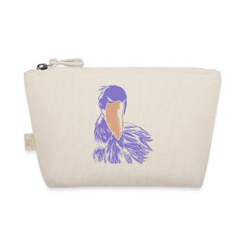Schuhschnabel Vogel Shoebill - Bio-Täschchen - Natur - Vorne