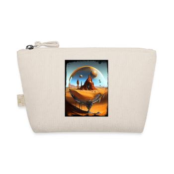 Orbital Desert Ruins in Glass - Organic Pouch - nature - Front