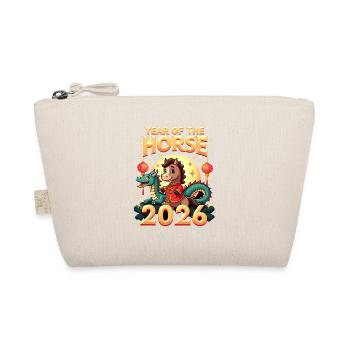 Chinese New Year Of The Horse 2026 - Organic Pouch - nature - Front