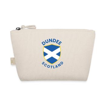 Dundee Shield Saltire Crest - Organic Pouch - nature - Front
