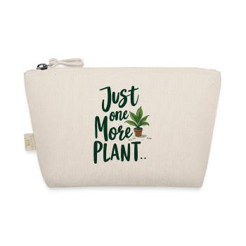 Just One More Plant – Lustiger Pflanzenspruch - Bio-Täschchen - Natur - Vorne
