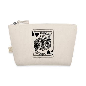 Roi de Cœur 67 Six Sept - Mème de cartes à jouer - Trousse biologique - nature - Devant