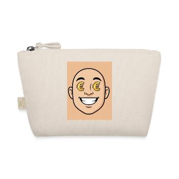 Euro Eyes Money Smile - Organic Pouch - nature - Front