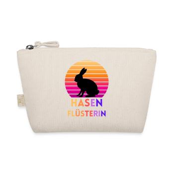 Hase Flüsterin - Bio-Täschchen - Natur - Vorne