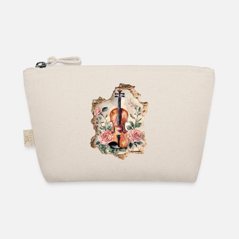 Violin Violin Vintage Organic Pouch