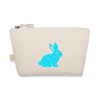 Cyber Hase Circuit Platine Tech Vektor - Bio-Täschchen - Natur - Vorne