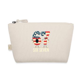 US Flag 67 Memes Six Seven - Organic Pouch - nature - Front