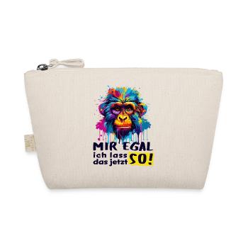 JE M’EN FICHE - JE VAIS LAISSER ÇA COMME ÇA MAINTENANT ! - Singe drôle - Trousse biologique - nature - Devant