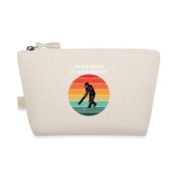Cricket in the Retro Sun - Organic Pouch - nature - Front
