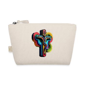 Pop Art Vibrant de la Croix Arc-en-ciel - Trousse biologique - nature - Devant