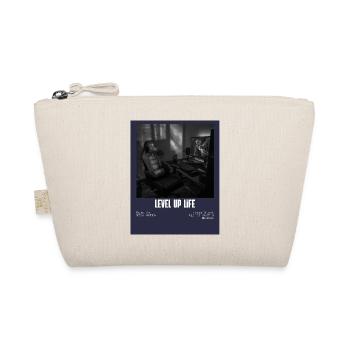 LevelUp Retro Gamer Tee - Organic Pouch - nature - Front