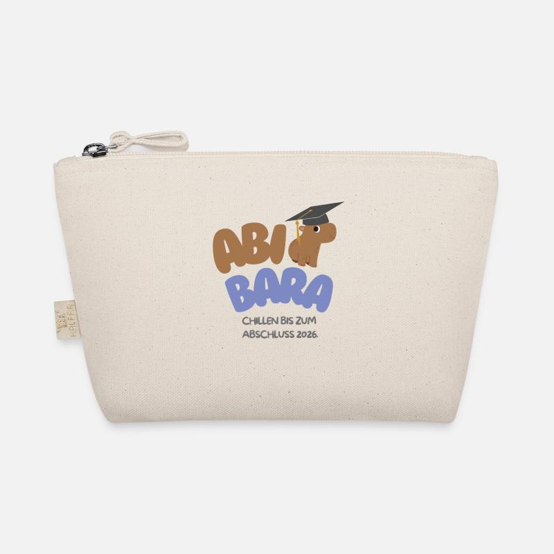 AbiBara 2026 Chilling until graduation - Organic Pouch - nature