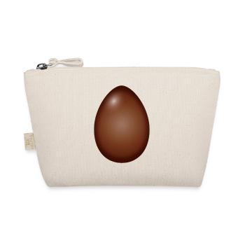 Chocolate Easter egg classic and simple - Organic Pouch - nature - Front