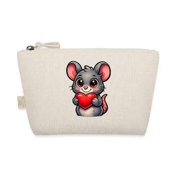 Souris mignonne - Trousse biologique - nature - Devant