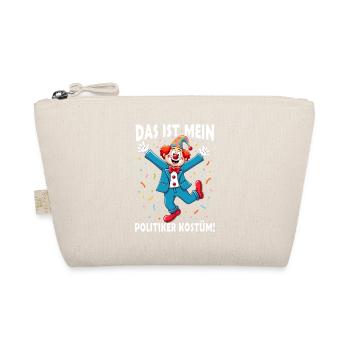 Carnival Costume Politician Carnival Carnival - Organic Pouch - nature - Front