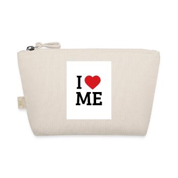 I Love Me Heart – Self-Love - Organic Pouch - nature - Front