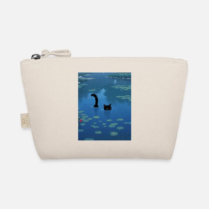 MonCat Water Lily Impressio Mon Chat le nénuphar Organic Pouch