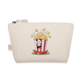 Divertissement de dessins animés avec un seau de popcorn - Trousse biologique - nature - Devant