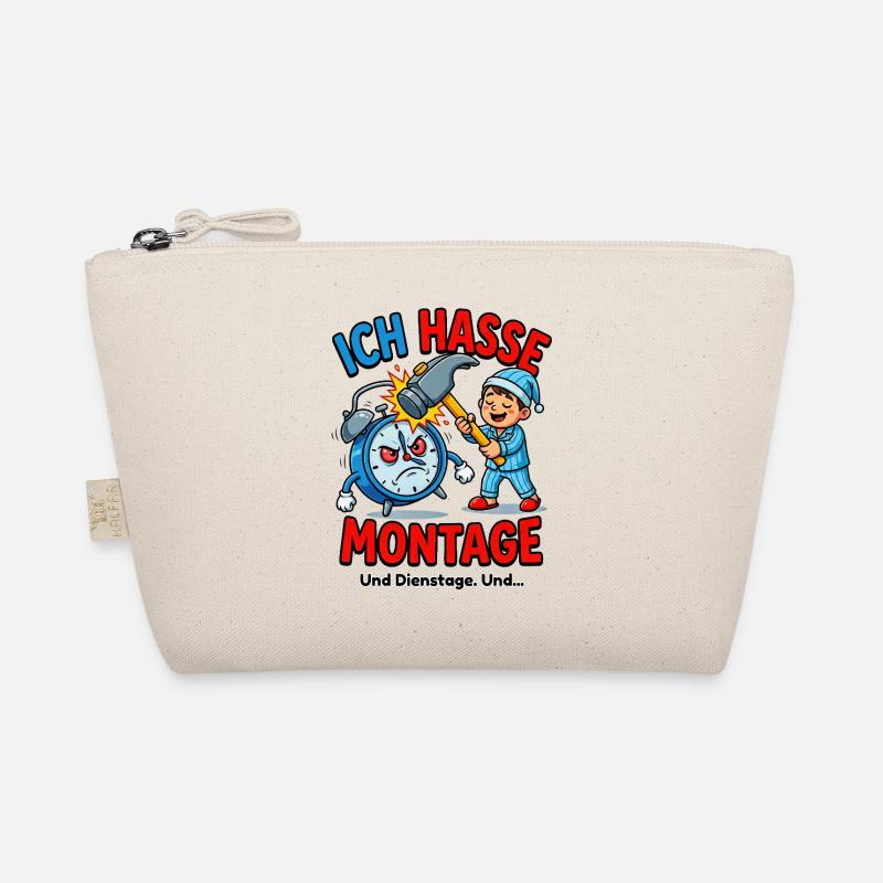 I hate Mondays – Alarm & Hammer Organic Pouch